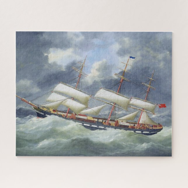 Puzzle Frigate Atalanta 1885 (Horizontal)