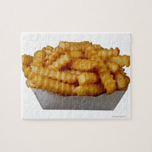 Puzzle frites frites coupées au crin