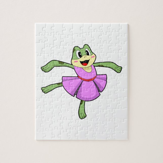 Puzzle Frog Ballet Dance (Vertical)