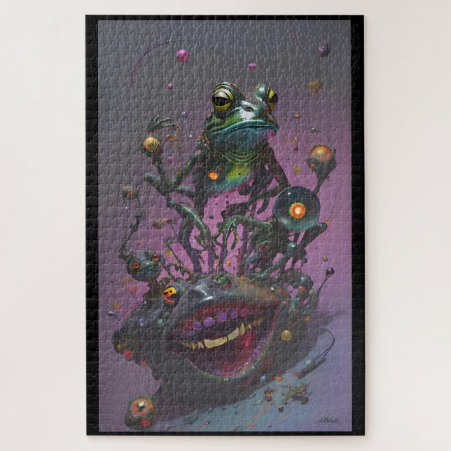 Puzzle Frog It All II  (Vertical)