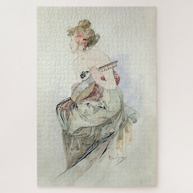 Puzzle Frontispiece du Pater par Alphonse Mucha (Vertical)