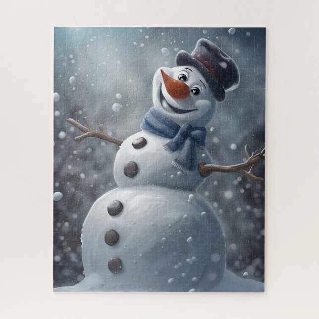 Puzzle Frosty le bonhomme de neige (Vertical)