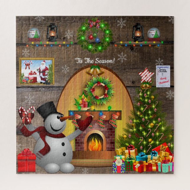 Puzzle Frosty Le Noël des neigeurs (Vertical)