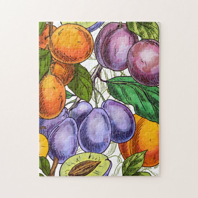 Puzzle fruit (Vertical)