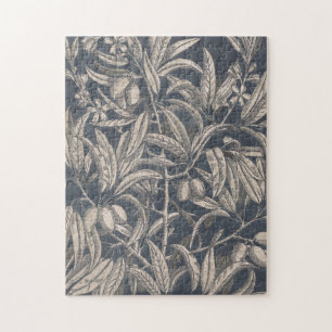 Puzzle Fruit vintage et I floral