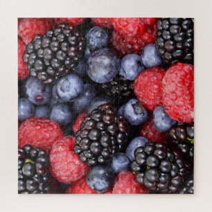 Puzzle Fruits de fruits de baies juteux et mûrs Medley