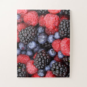Puzzle Fruits de fruits de baies juteux et mûrs Medley