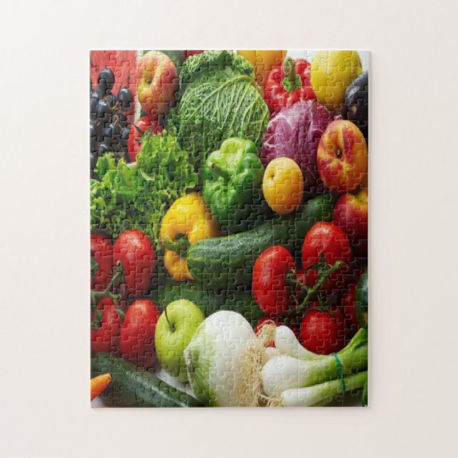PUZZLE FRUITS ET LÉGUMES (Vertical)