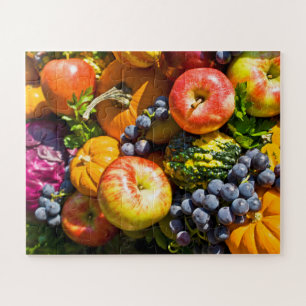 Puzzle Fruits et légumes à la bonté