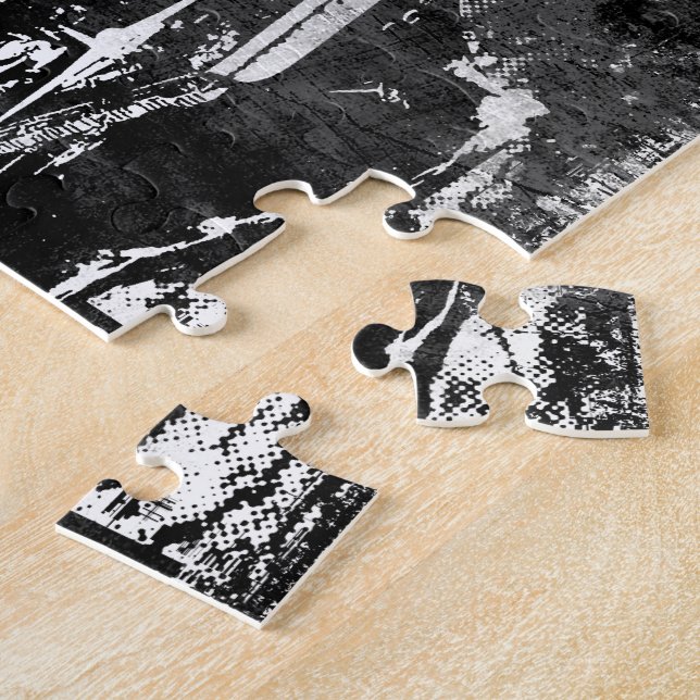 Puzzle Fuji du porte-avions (Côté)