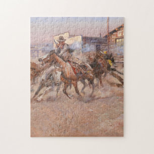 Puzzle Fumée D'Un 45 Par Charles Marion Russell
