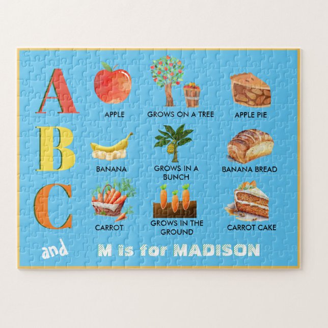 Puzzle Fun Alphabet ABC nom personnalisé (Créateur téléchargé)