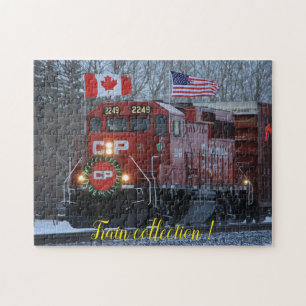 Puzzle Fun Art Train Famille