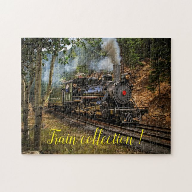 Puzzle Fun Art Train Famille (Horizontal)