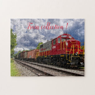 Puzzle Fun Art Train Famille