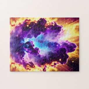 Puzzle Fun Science Fiction Feu Galactique Purple Explosio
