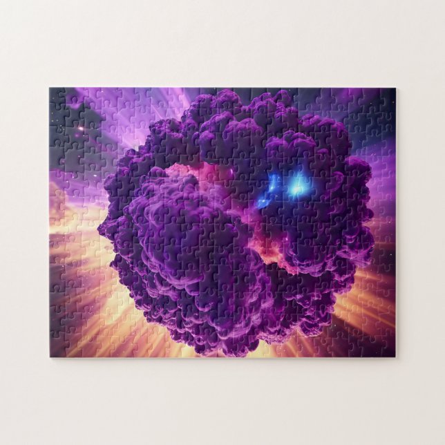 Puzzle Fun Science Fiction Galactique Purple Cloud (Horizontal)