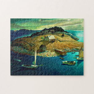 Puzzle Funérailles de l'île, 1939 par Newell Convers Wyet