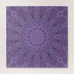Puzzle Funky Pink and Purple Mandala