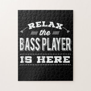 Puzzle Funny Bass Guitar Relax