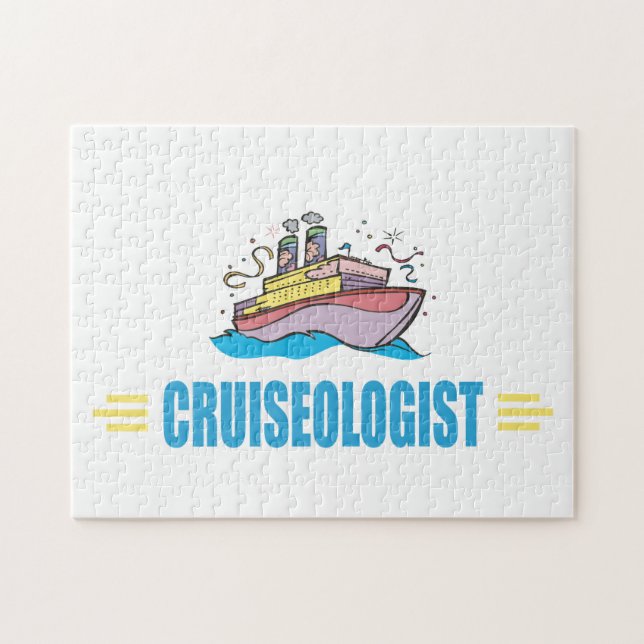 Puzzle Funny Cruise Ship (Horizontal)