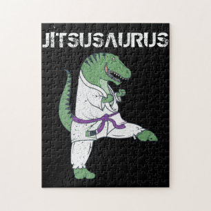 Puzzle Funny Jujitsu, T-Rex Jiu Jitsu Black Belt