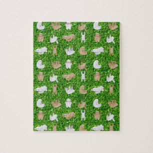 Puzzle funny sloths