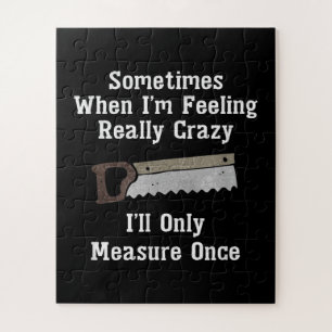 Puzzle Funny Woodworker Carpenter