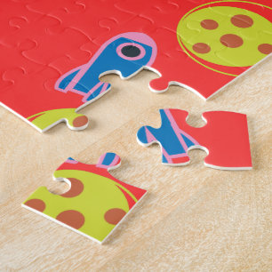 Puzzle Fusées et Planètes