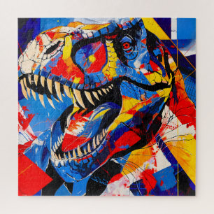 Puzzle Fusion de T-rex Dinosaur sauvage
