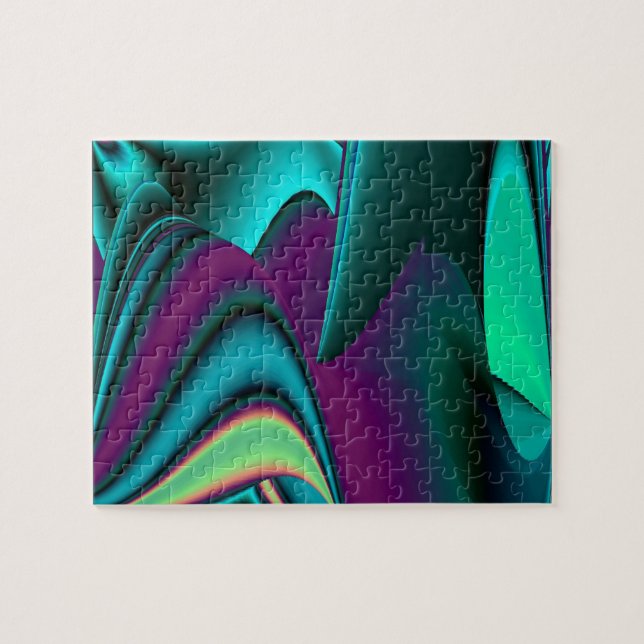 Puzzle futuriste, Abstrait (Horizontal)