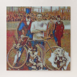 Puzzle Gagnant du Tour de France 1903 Maurice Garin Art R