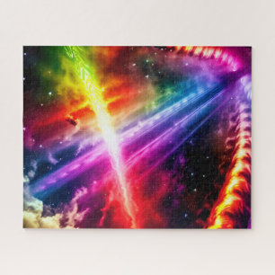 Puzzle Galactique Indigo Northern Lights Vivive Espace Ex