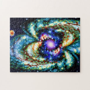 Puzzle Galactique Purple Blue Explosion espace temps Skys