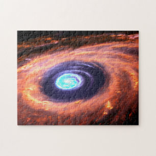 Puzzle Galactique violet filature trou noir ciel