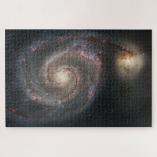 Puzzle Galaxie à bulles (espace) (univers) (Messier 51A)