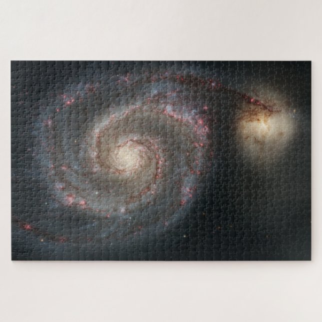 Puzzle Galaxie à bulles (espace) (univers) (Messier 51A) (Horizontal)
