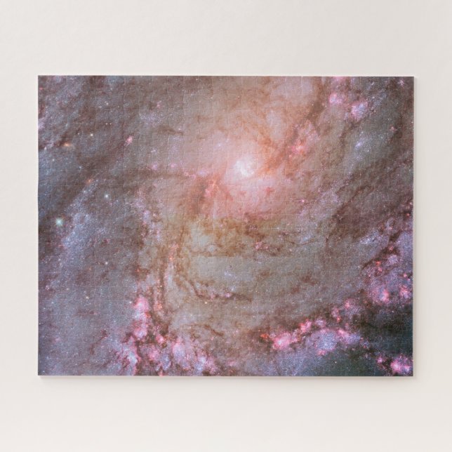 Puzzle Galaxie Spirale M83, Ablaze Avec Formation Star. (Horizontal)