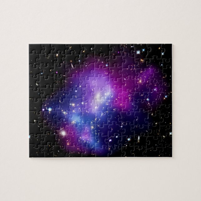 Puzzle Galaxy Cluster MACS J0717 Photo spatiale (Horizontal)