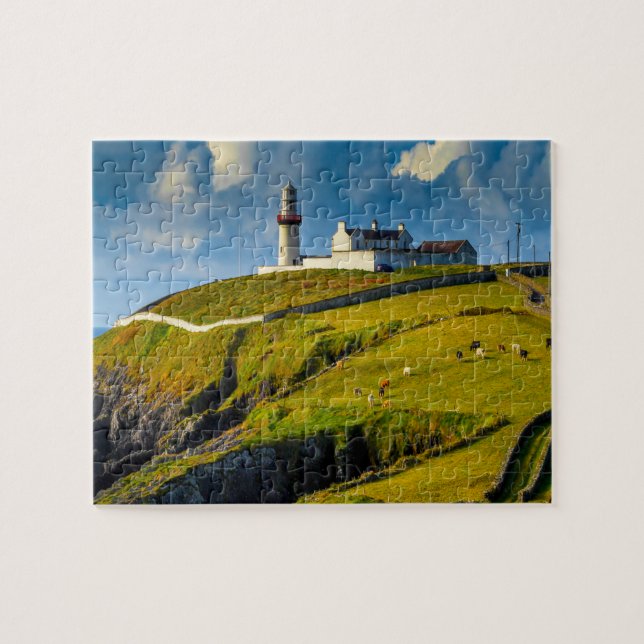 Puzzle Galley Head Lighthouse Rosscarbery Cork Irlande. (Horizontal)