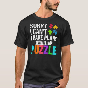 Puzzle Game Table Pieces S Maker Hard Collector  1 T-Shirt