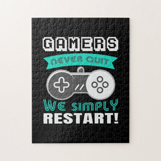 Puzzle Gamers que nous redémarrons simplement (Vertical)