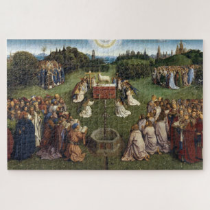 Puzzle Gand Altarpiece (détail), Van Eyck Brothers