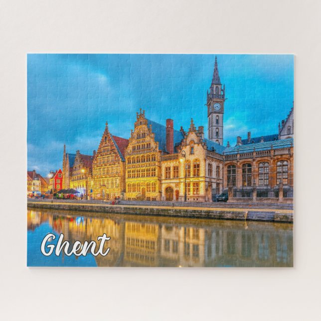 Puzzle Gand, Belgique (Horizontal)