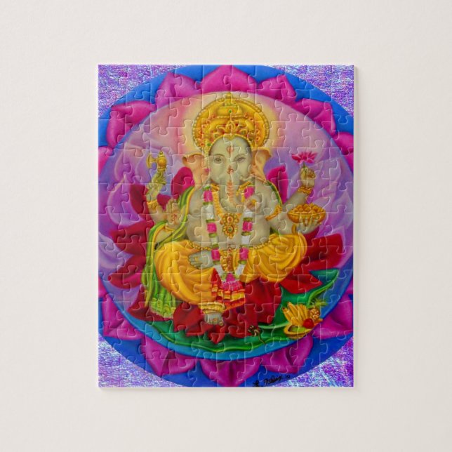 Puzzle Ganesh (Vertical)