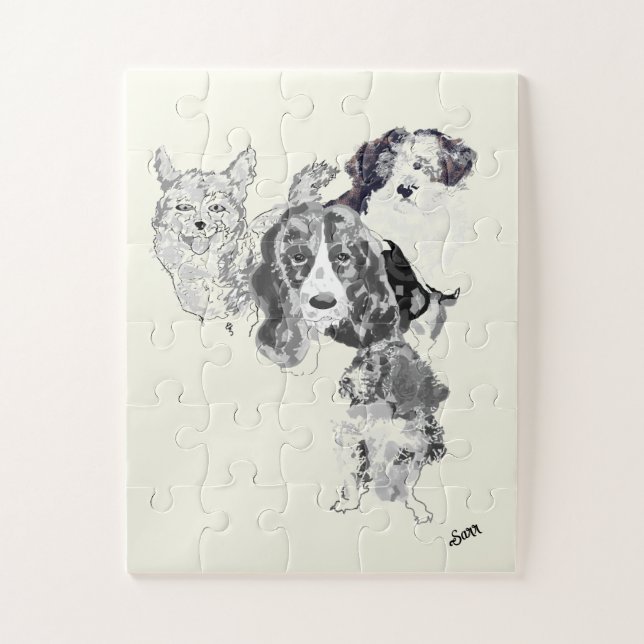 Puzzle  : Gangs all here  (Vertical)