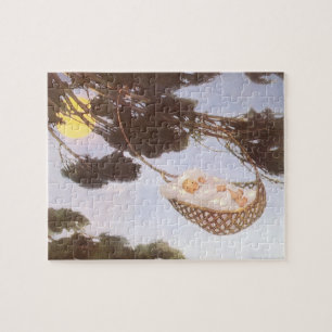 Puzzle Garçon dans Hassoc Tree par Jessie Willcox Smith