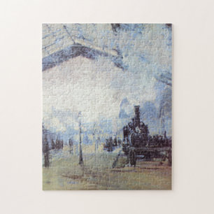 Puzzle Gare de Claude Monet
