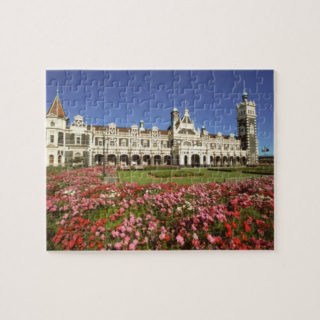 Puzzle Gare historique de Dunedin, Nouvelle-Zélande (Horizontal)