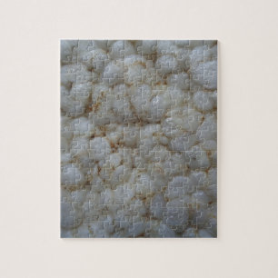 Puzzle Gâteau de riz, Alimentation saine, Snack blanc